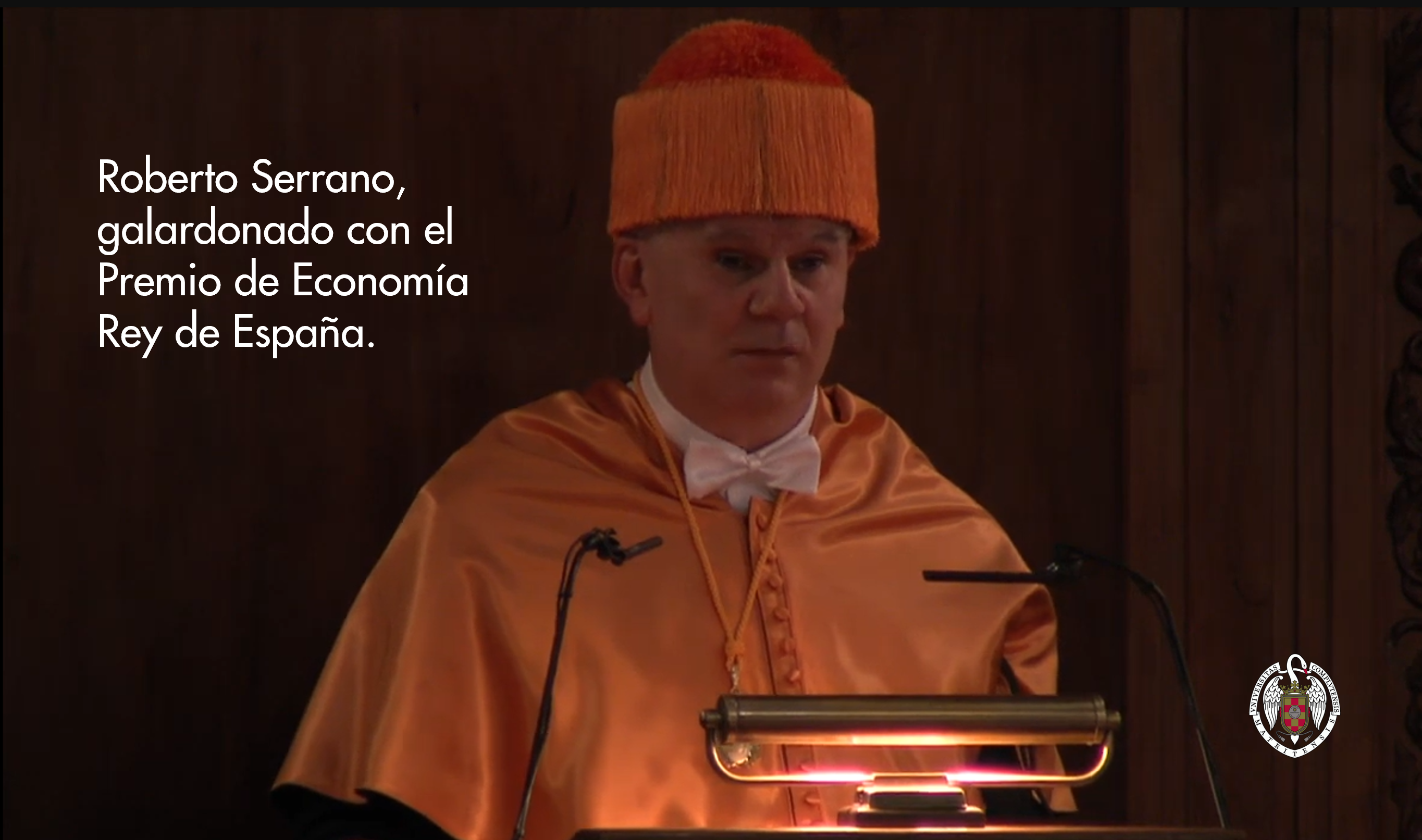 Roberto Serrano, Premio de Economía Rey de España 2024